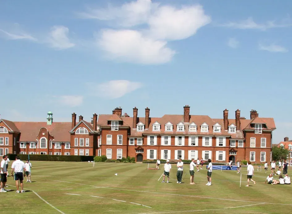 British boarding school campus during a UK student immersion