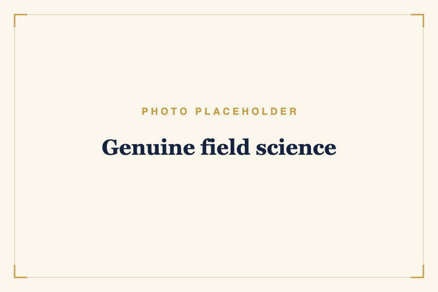 Genuine field science