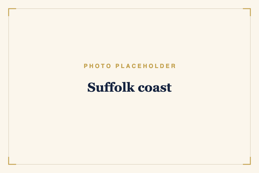 The Suffolk coast