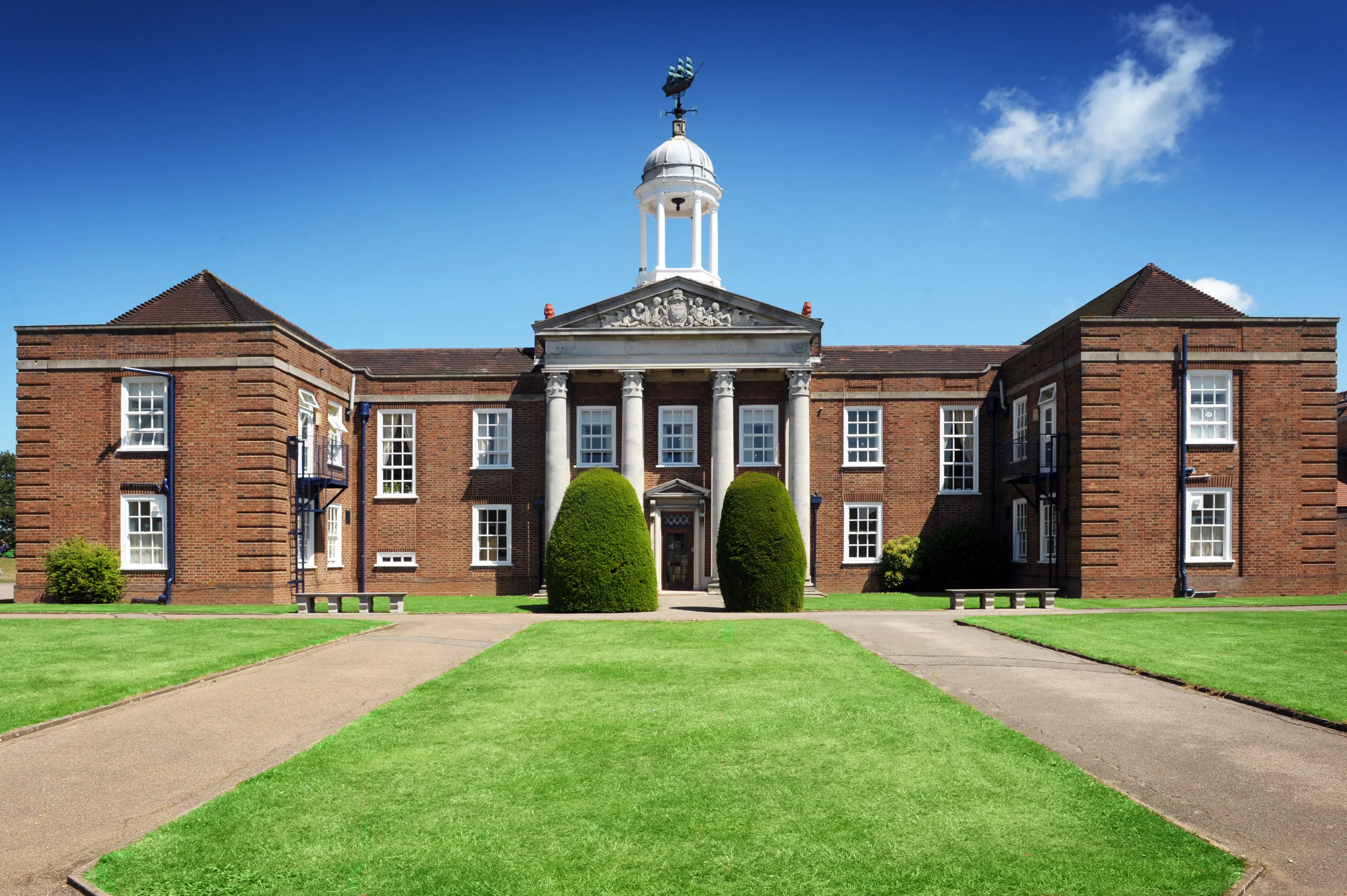 Royal Hospital School front of house