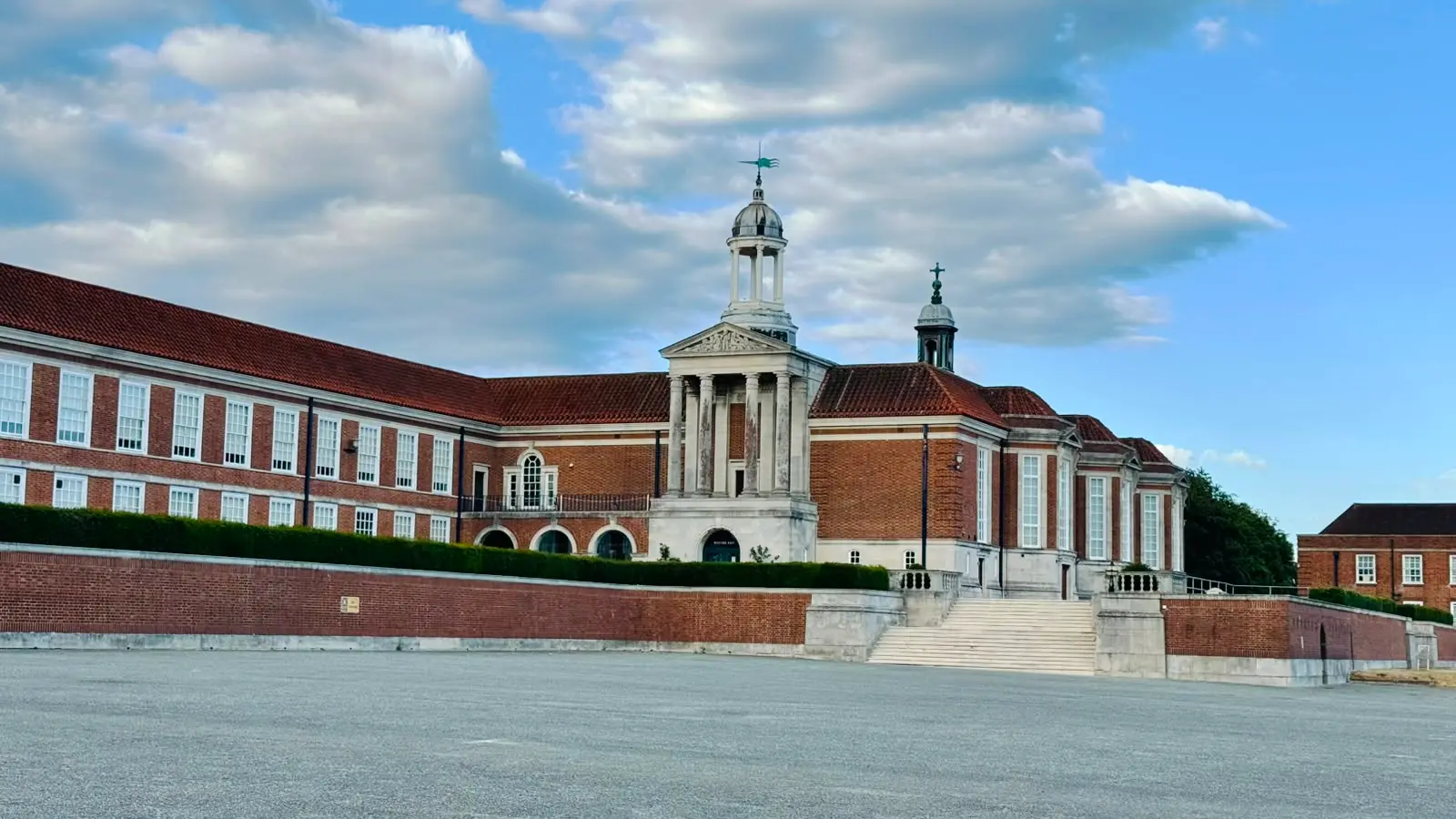 Main house in summer
